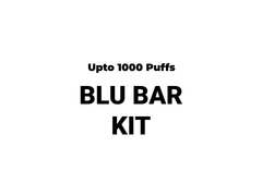 Blu bar Kit upto 1000 puffs Kit