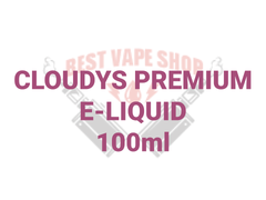 Cloudys Premium E- Liquid Freebase 100ml