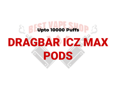 DRAGBAR ICZ MAX Prefilled Pod 10000 Puffs