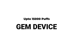 GEM 15000 PUFFS DEVICE
