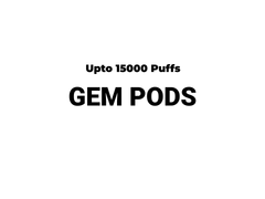 GEM 15000 PUFFS PODS