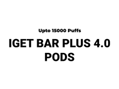 IGET Bar Plus PODS 4.0 upto 15k puffs