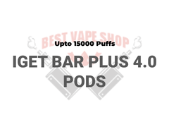 IGET Bar Plus PODS 4.0 upto 15k puffs