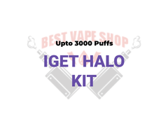 IGET HALO 3000 PUFFS POD KIT