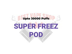 SUPER FREEZ 30k Puffs Pod