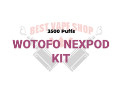 WOTOFO NEXPOD 3500 PUFFS KIT