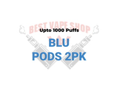 Blu Pods upto 1000 puffs 2pk