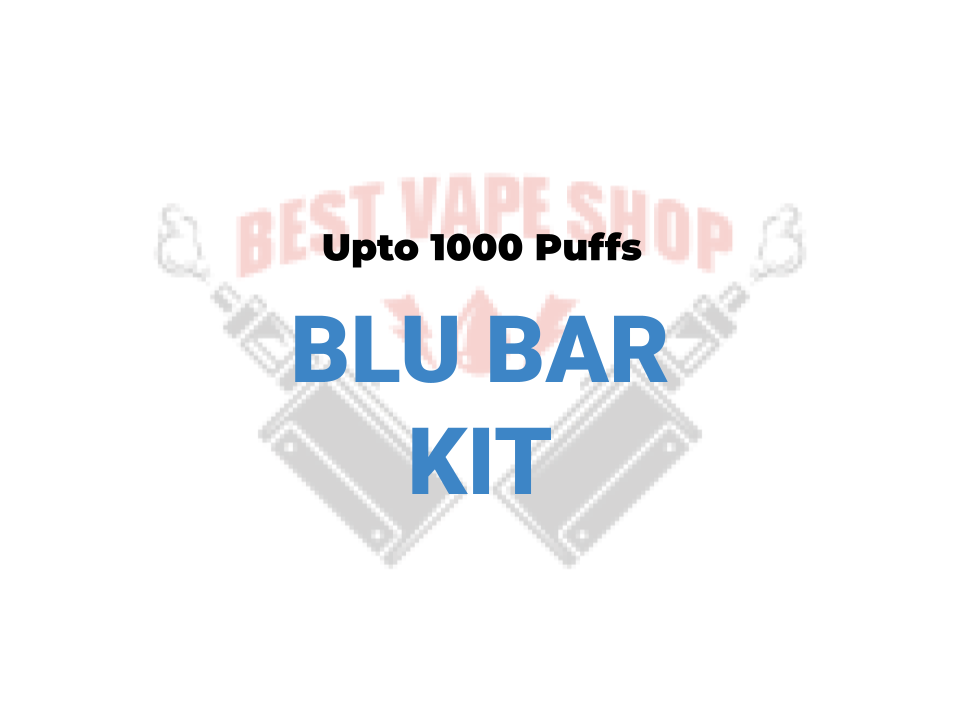 Blu bar Kit upto 1000 puffs Kit