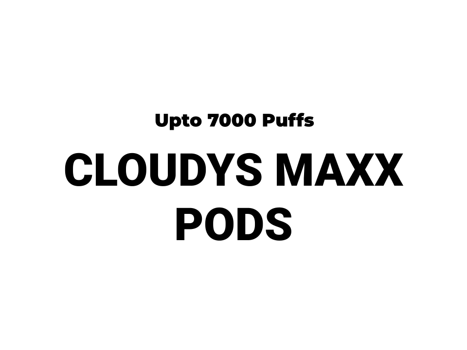 CLOUDYS MAXX POD 7000 PUFFS