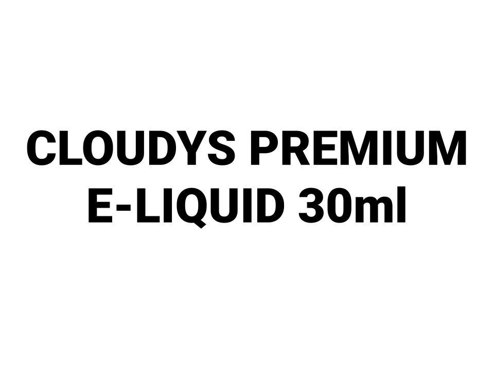 CLOUDYS PREMIUM E-LIQUID SALTS 30ML
