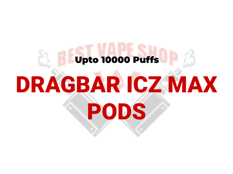 DRAGBAR ICZ MAX Prefilled Pod 10000 Puffs