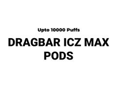 DRAGBAR ICZ MAX Prefilled Pod 10000 Puffs