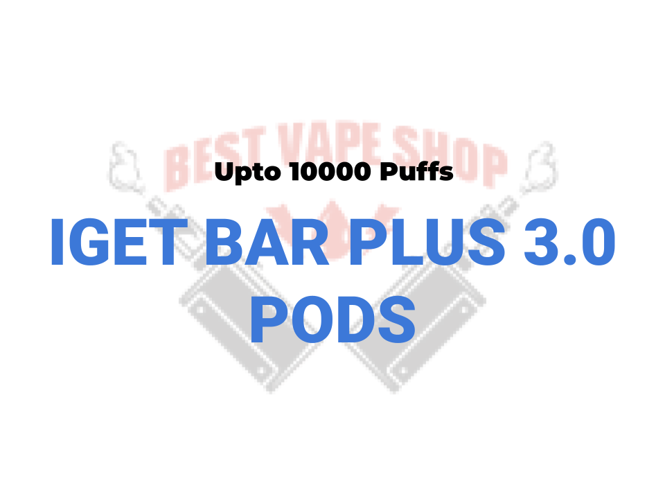 IGET Bar Plus 3.0 Pod 10000 Puffs
