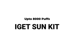 IGET SUN 8000 Puffs Kit