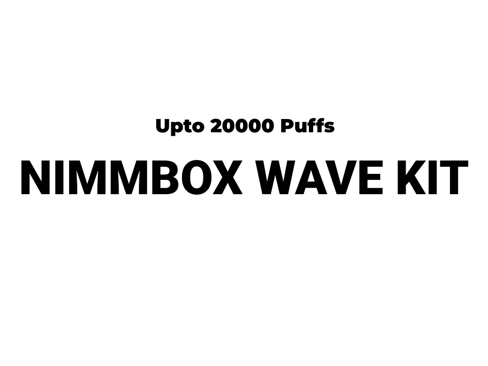Nimmbbox Wave Starter Kit | 20k Puffs