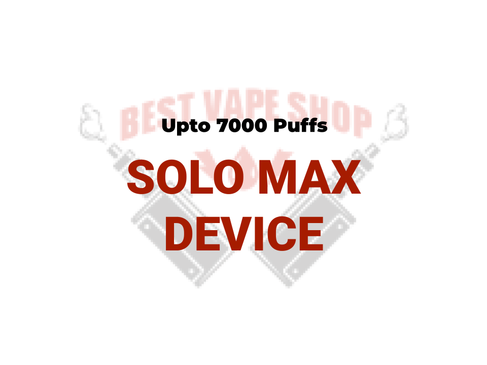 Solo Max Vape Device