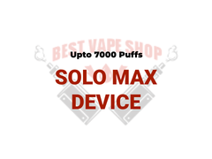 Solo Max Vape Device