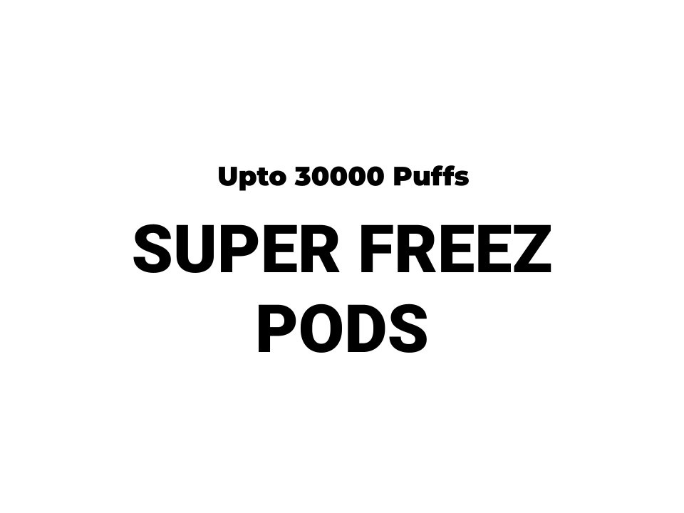 SUPER FREEZ 30k Puffs Pod