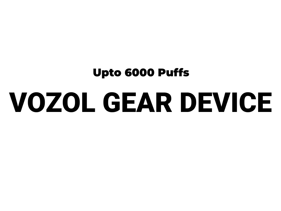 VOZOL GEAR S 4000/6000 DEVICE