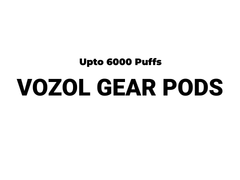 VOZOL GEAR S PREFILLED POD 6000 PUFFS