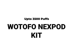 WOTOFO NEXPOD 3500 PUFFS KIT