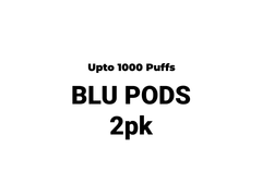 Blu Pods upto 1000 puffs 2pk