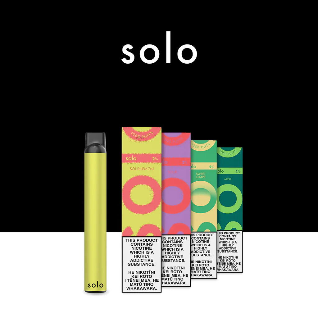 SOLO 1000 PUFFS DISPOSABLE VAPES